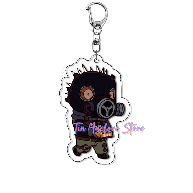 Women'S Keychain Accessories - Anime Dorohedoro Acryl Sleutelhangers Kaiman Nikaido