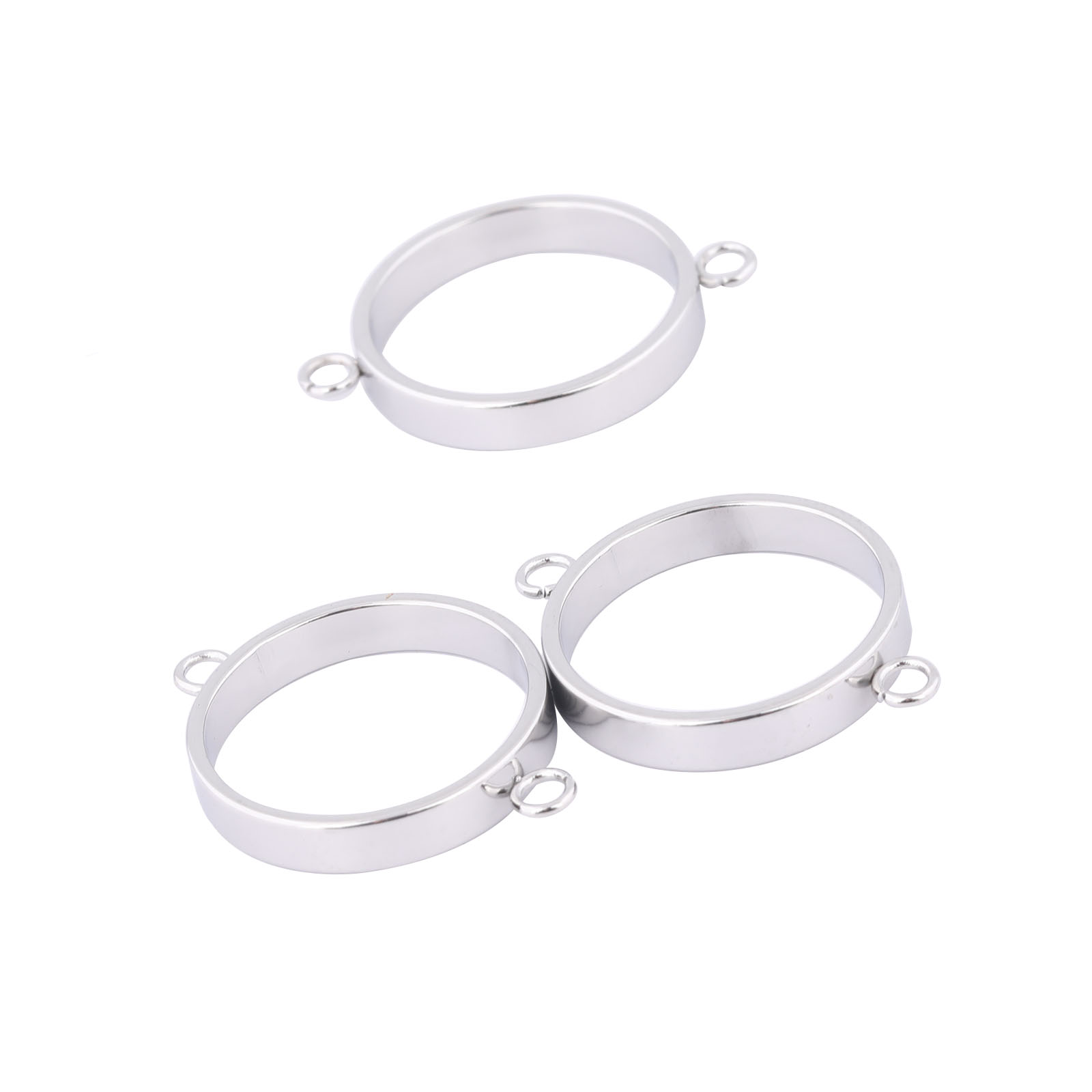 Resin Bangle Bracelet - 10 stuks roestvrij staal 14 mm