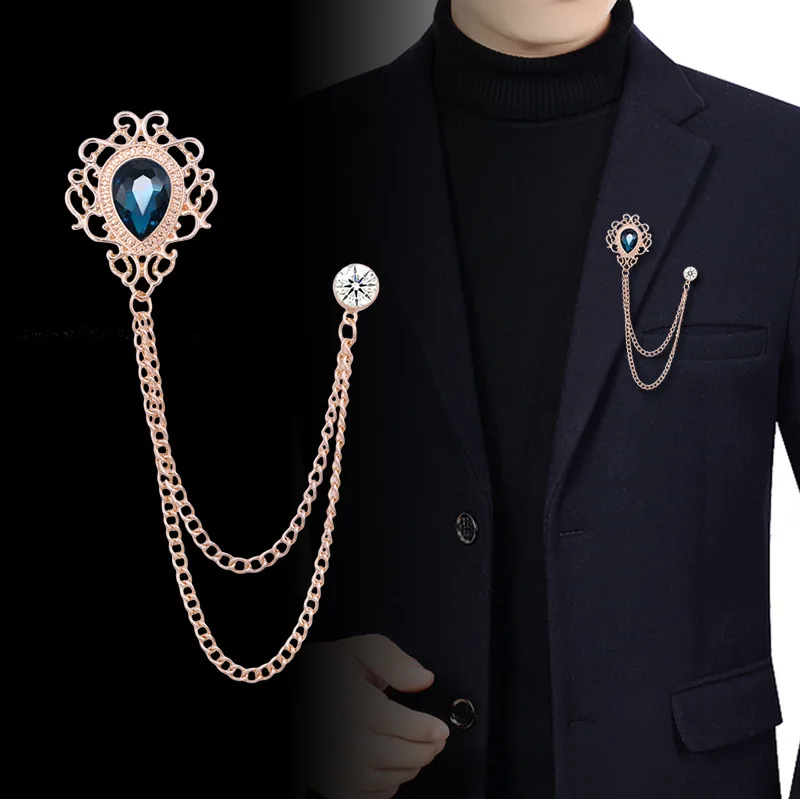Women'S Vintage Accessories - Nieuwe Vintage Kwastje Ketting Strass Kristal