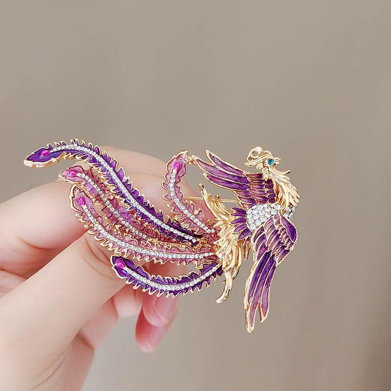 Women'S Accessories Categories - Unisex Emaille Dier Vogel Categorie Pin