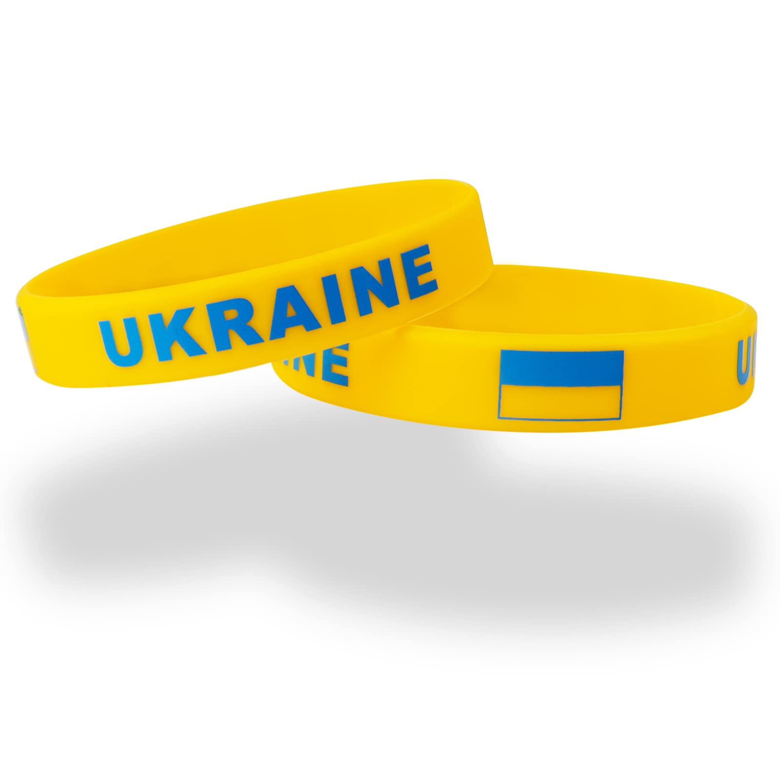 Women'S Accessories Uk - 2 stks Oekraïne Vlag Armband Siliconen