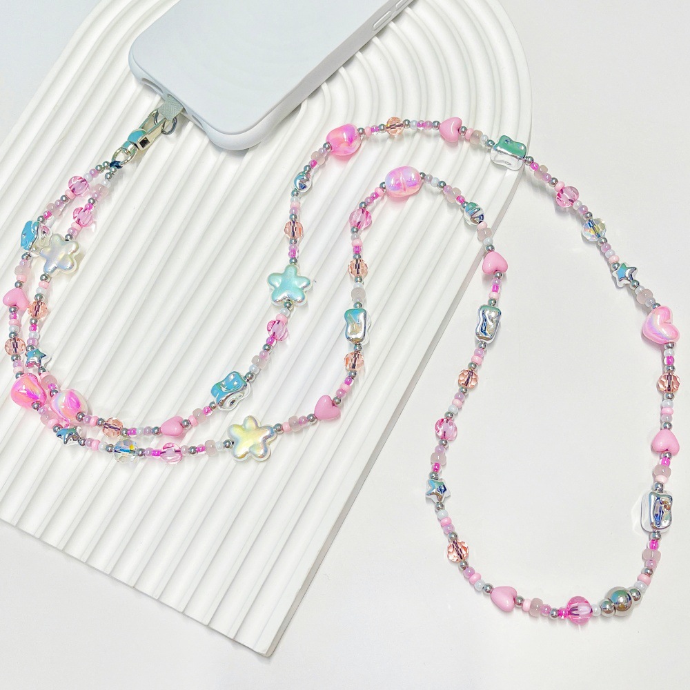 Women'S Y2K Accessories - HERLOOK Pastel Y2K Hart Ster Kralen