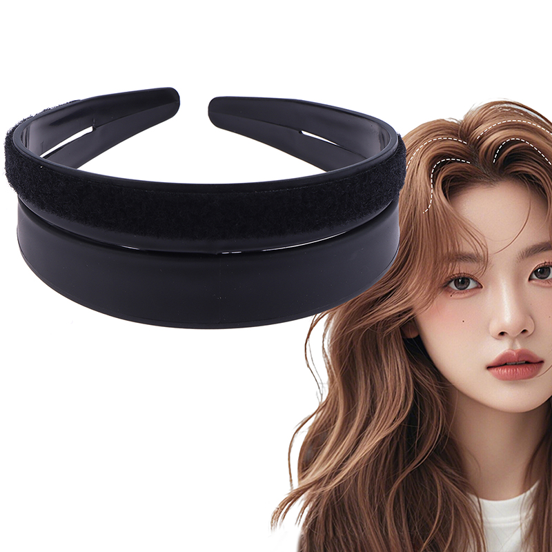 Women'S Accessories Uk - Bump-it Up Hoofdband Zwart Pluizig Haar