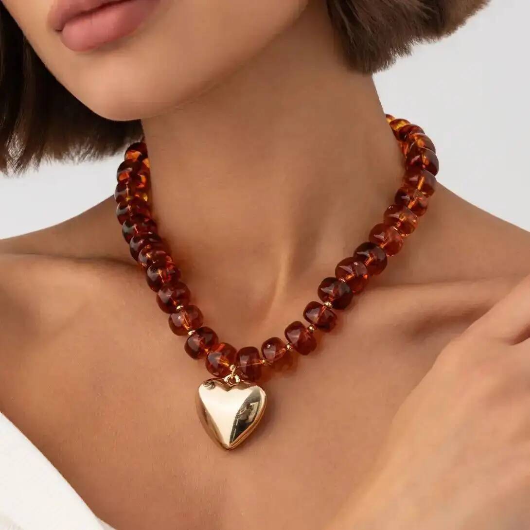 Resin Bangle Bracelet - SHIXIN Trendy Amber Acryl Harsen Gekleurde