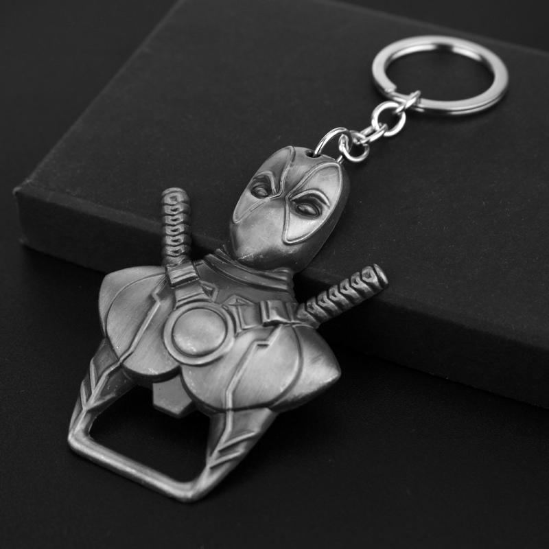 Women Accessories Trendy - Deadpool sleutelhanger Trendy gepersonaliseerde sleutelhanger flesopener