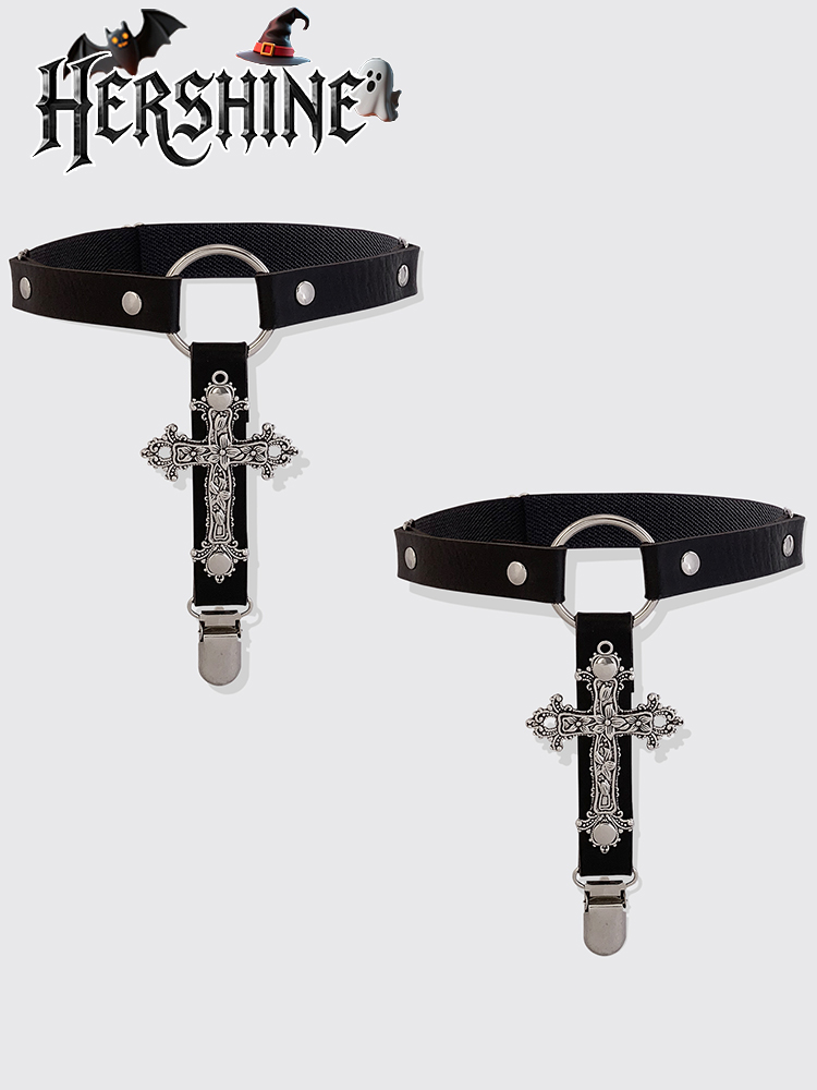 2-delige zwarte holle kruisleg - Women'S Y2K Accessories recensie en prijs