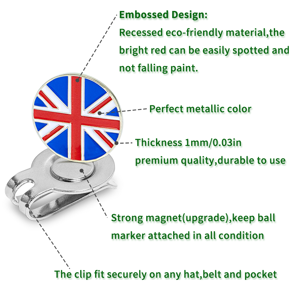 Caiton 4-delige golf petclips  - Women'S Accessories Uk recensie en prijs