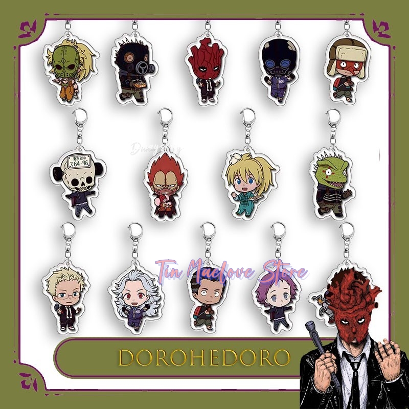Anime Dorohedoro Acryl Sleutel - Women'S Keychain Accessories recensie en prijs