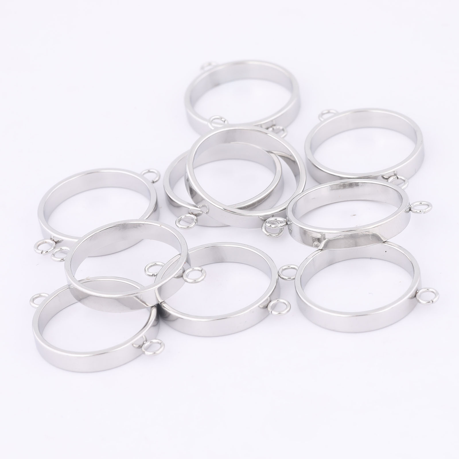 10 stuks roestvrij staal 14 mm - Resin Bangle Bracelet recensie en prijs