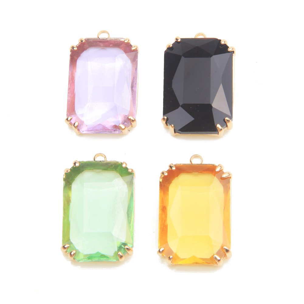 4 Stuks Sierlijke Rechthoek Ge - Charm Necklace Dainty recensie en prijs