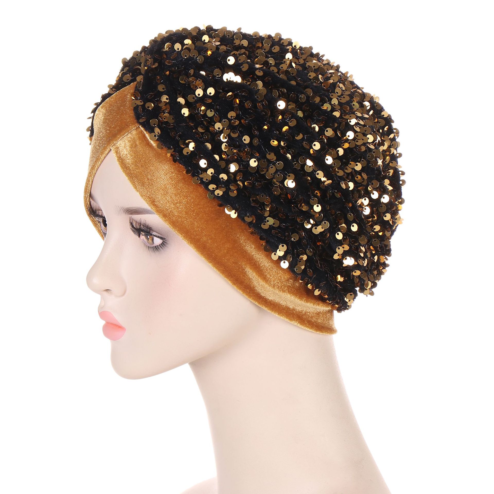 Glitter Pailletten Fluwelen Tu - Women Accessories India recensie en prijs