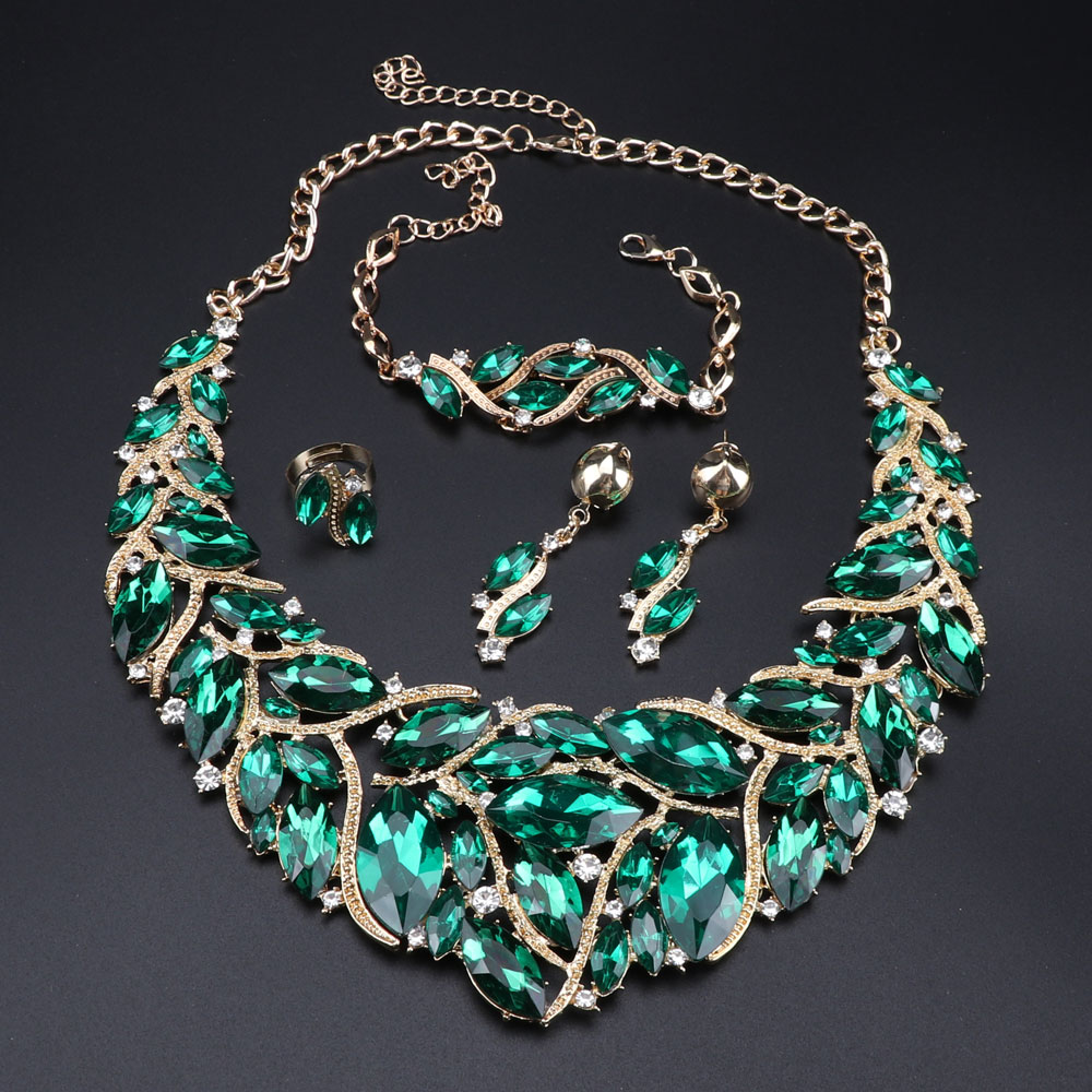 Cynthia Luxe Groene Kleur Crys - Women Accessories India recensie en prijs