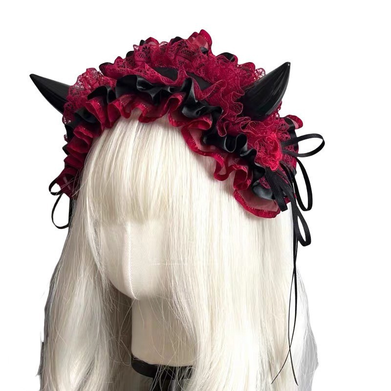 Japanse gotische kanten hoofdb - Women Accessories Photos recensie en prijs
