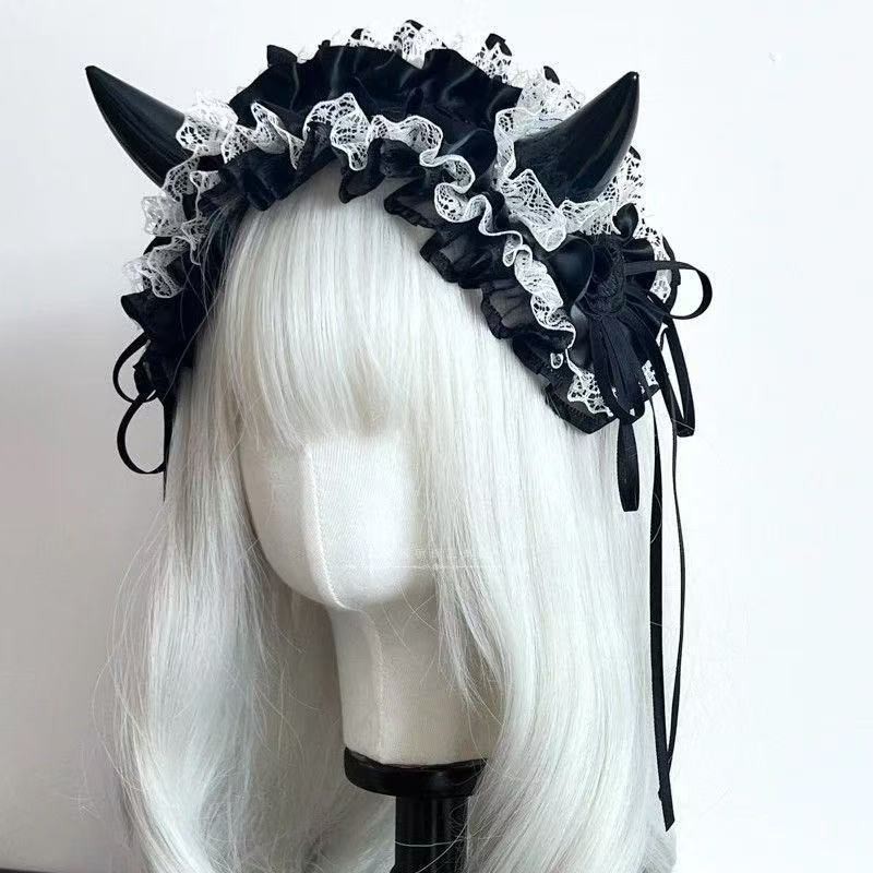 Japanse gotische kanten hoofdb - Women Accessories Photos recensie en prijs