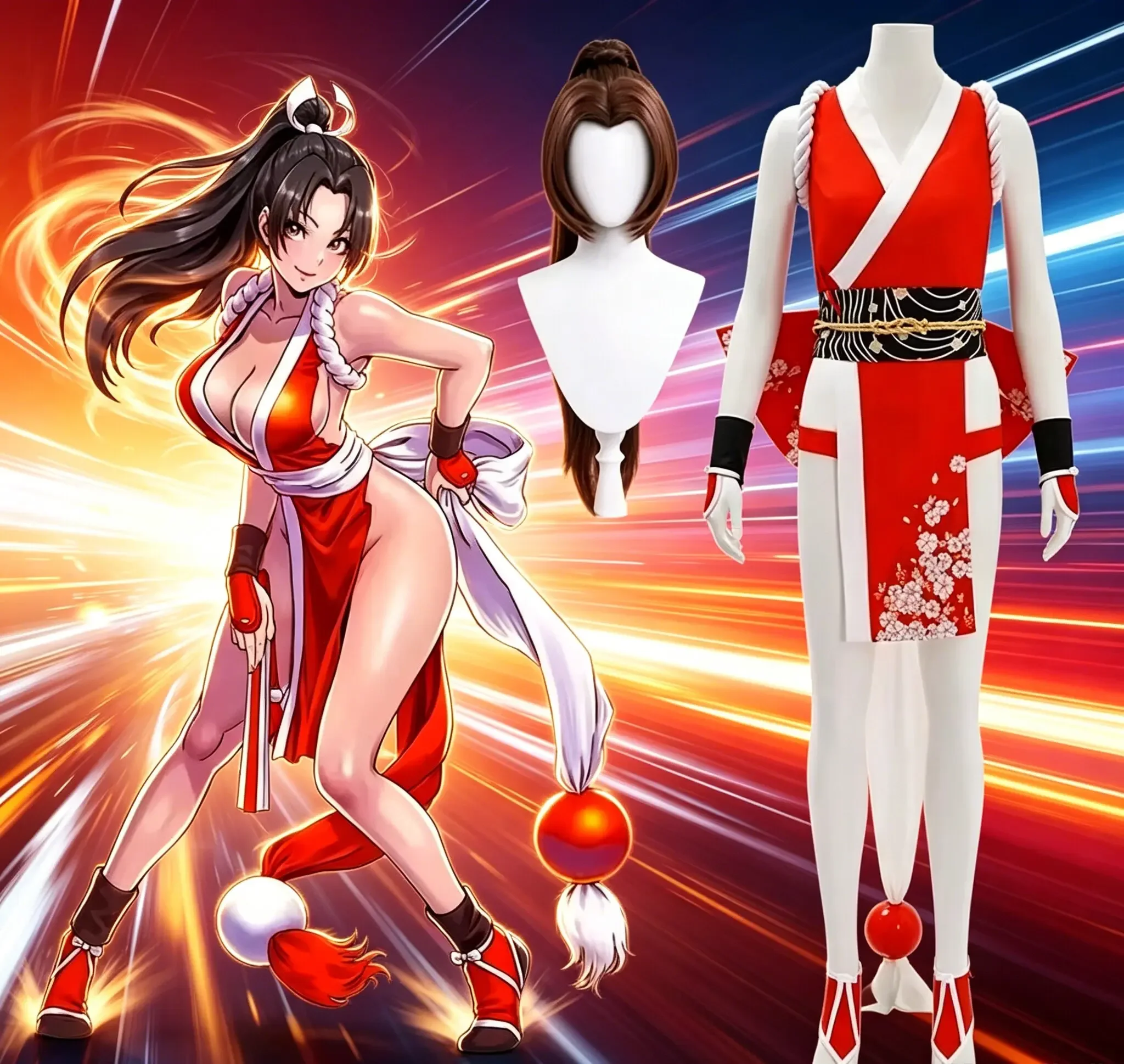 2026 Nieuw cosplaykostuum met  - Women'S Kimono Accessories recensie en prijs