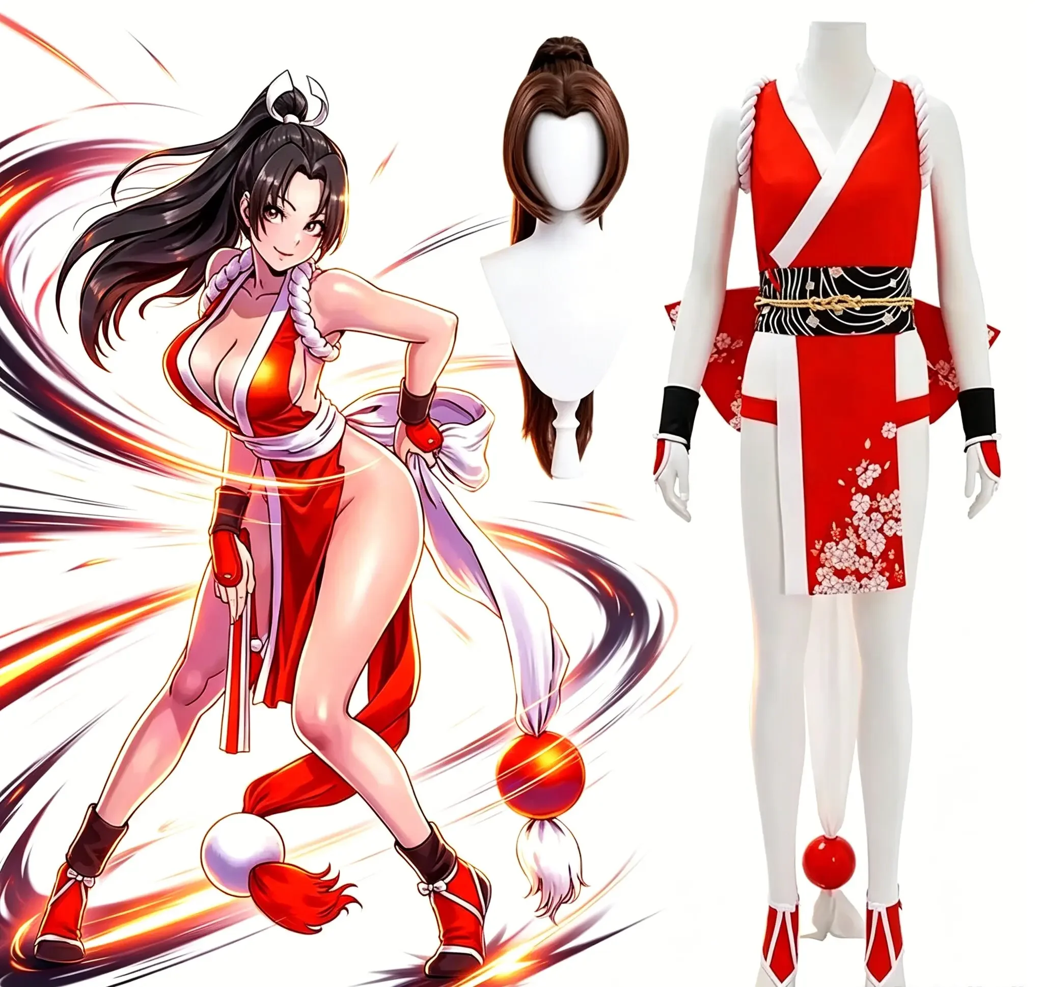 2026 Nieuw cosplaykostuum met  - Women'S Kimono Accessories recensie en prijs