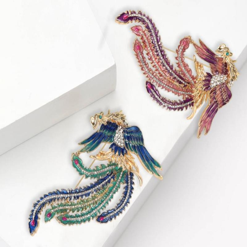Mode Phoenix Broches Unisex Em - Women'S Accessories Categories recensie en prijs