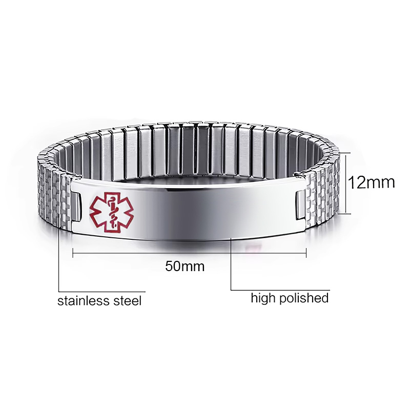 Vnox Roestvrij Staal Medische  - Resin Bangle Bracelet recensie en prijs