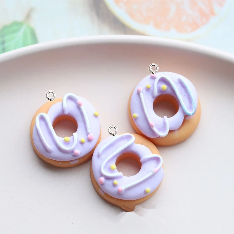 10 stuks Kawaii Kleur Donut Ha - Resin Bangle Bracelet recensie en prijs