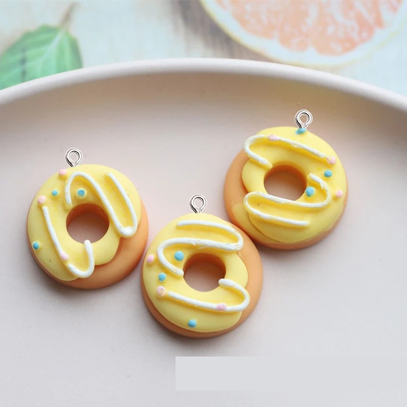 10 stuks Kawaii Kleur Donut Ha - Resin Bangle Bracelet recensie en prijs