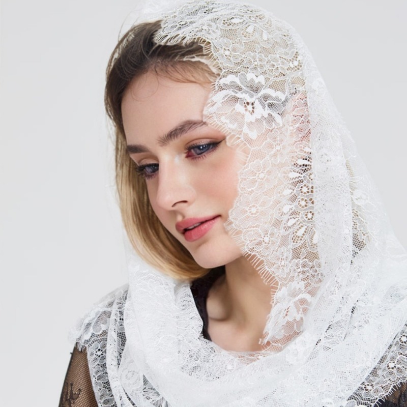 Bruidssluier met borduursels,  - Women Accessories India recensie en prijs