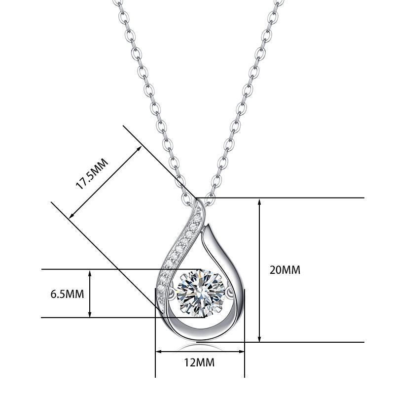 925 Sterling Zilveren Moissani - Charm Necklace Dainty recensie en prijs