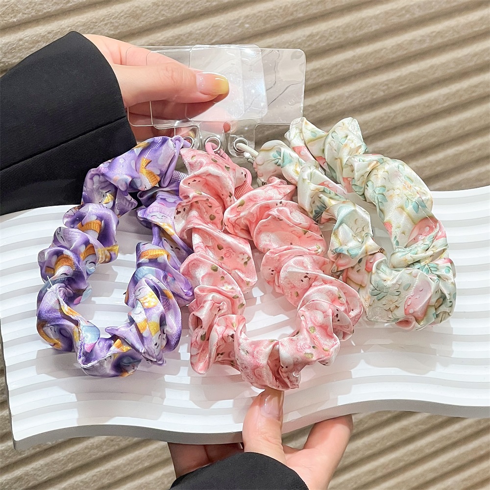 Vrouwen Zijde Satijn Scrunchie - Women'S Keychain Accessories recensie en prijs