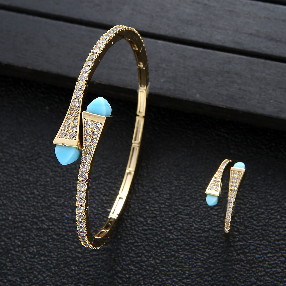 Nieuwe jerseis Damesmode 2-del - Resin Bangle Bracelet recensie en prijs