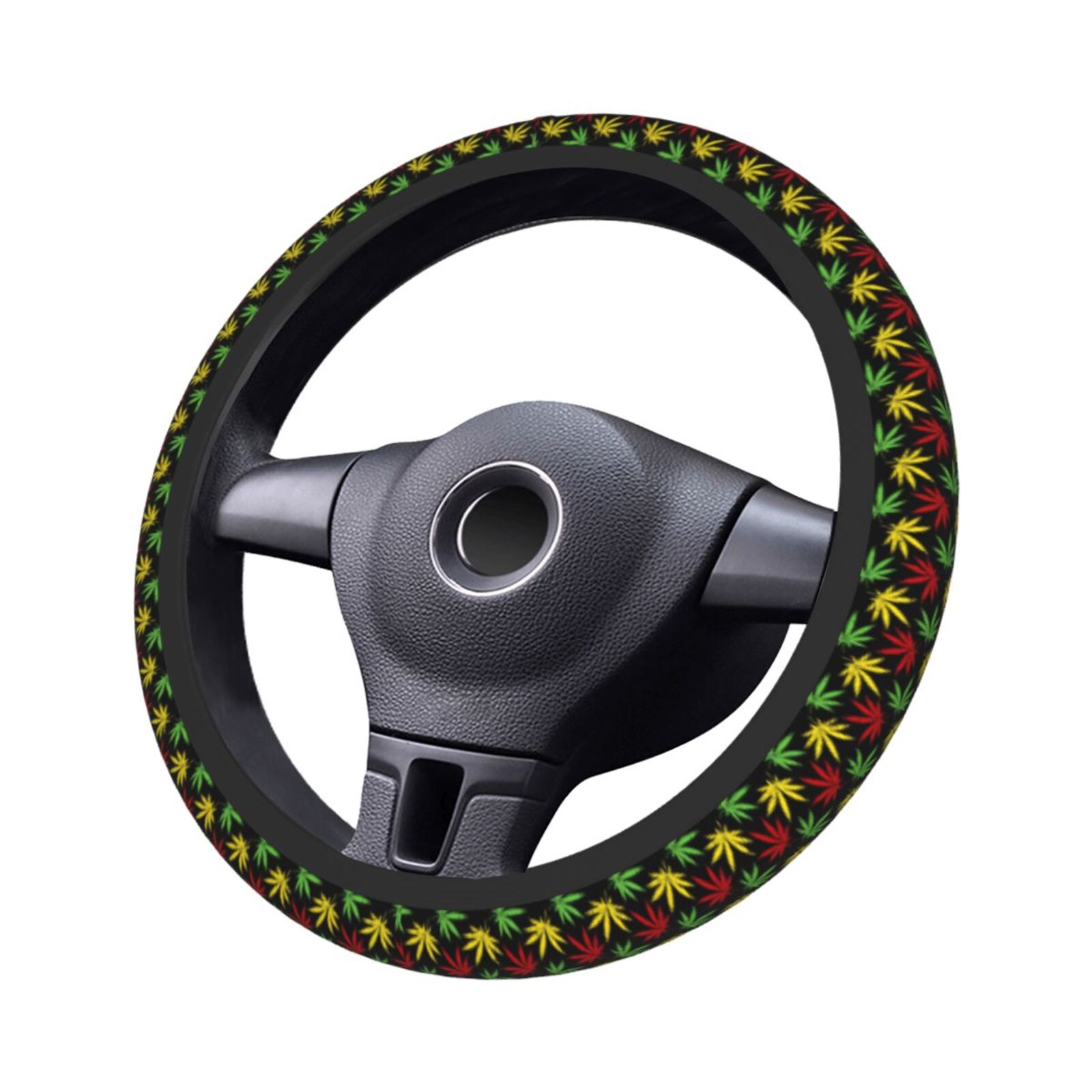 Kleurrijke wietbladprint stuur - Women'S Accessories Vans recensie en prijs