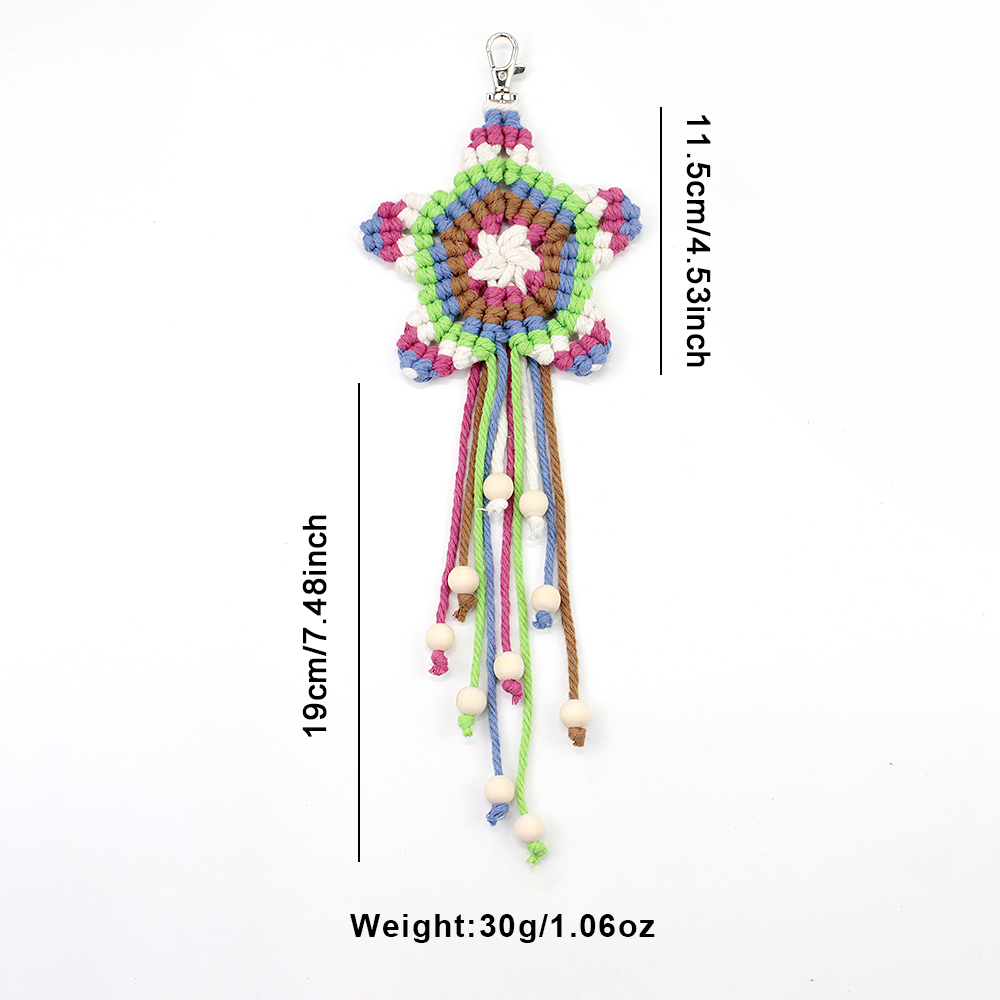 Boho Pentagram Kwastje Hanger  - Women'S Keychain Accessories recensie en prijs