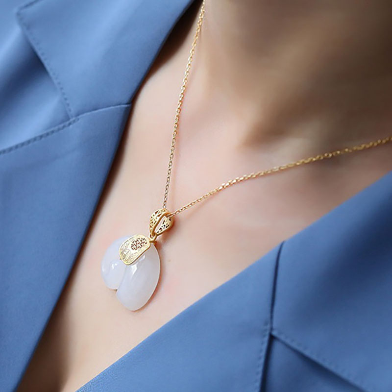 Boutique natuursteen Tian Jade - Charm Necklace Dainty recensie en prijs