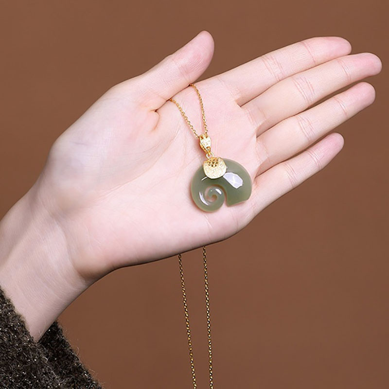 Boutique natuursteen Tian Jade - Charm Necklace Dainty recensie en prijs