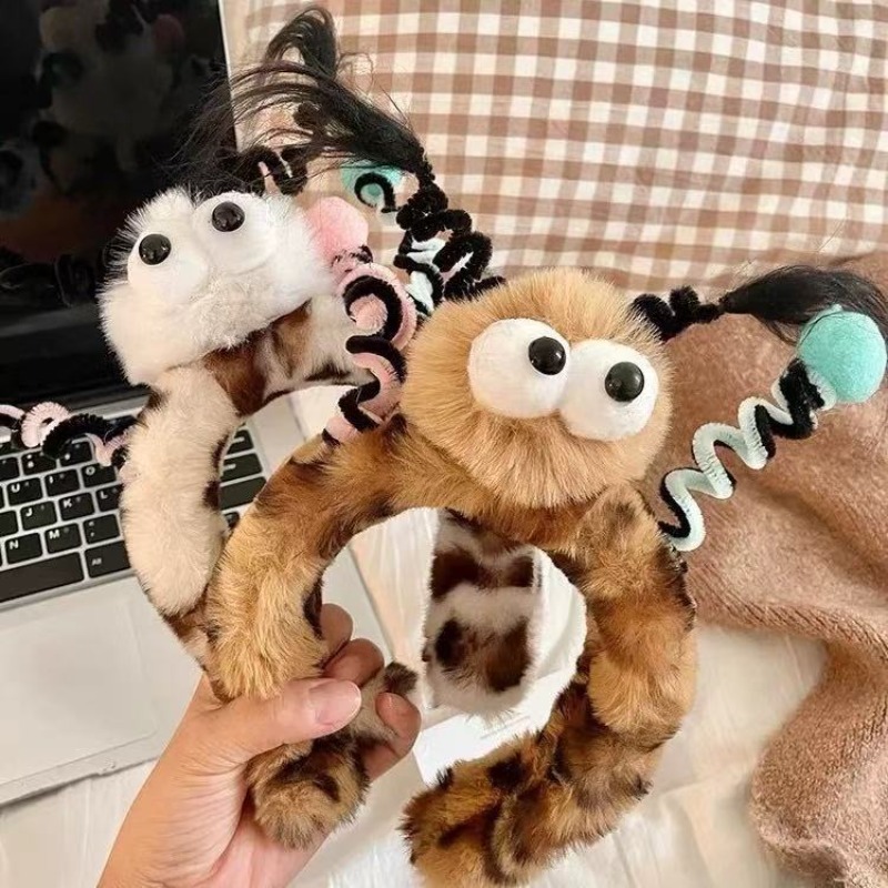 Leuke pluizige monster-oog haa - Women Accessories Photos recensie en prijs