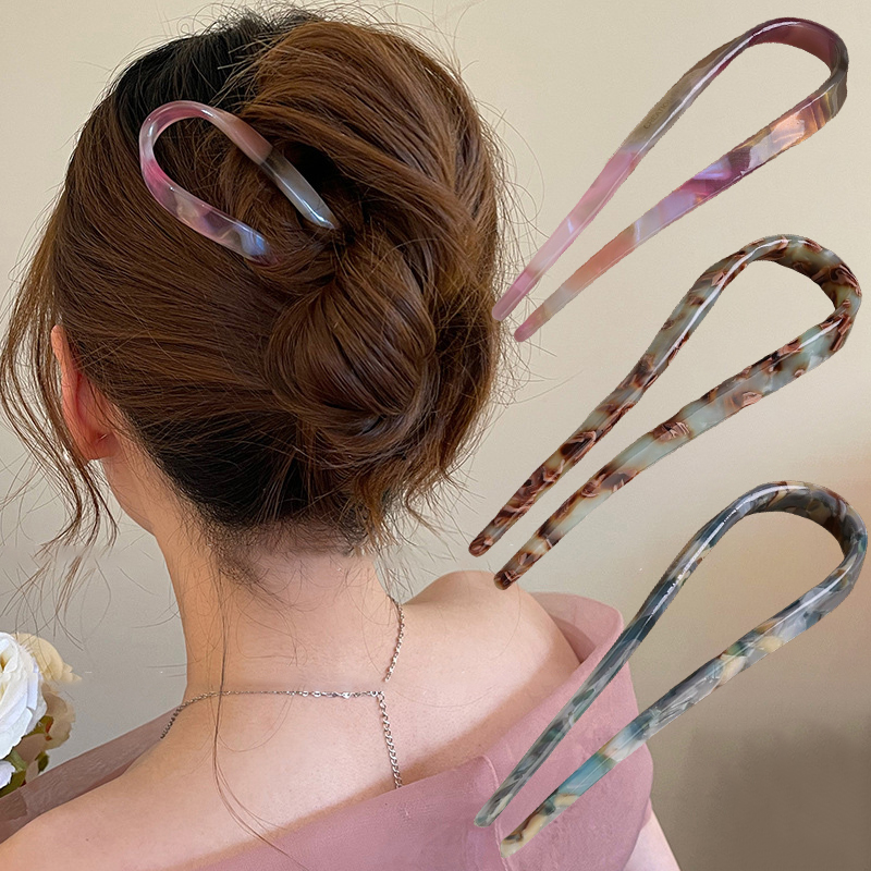 U-vormige haarstokjes Acetaat  - Women Accessories Trendy recensie en prijs