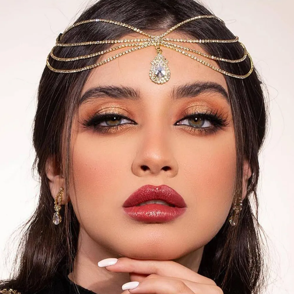XSBODY Boho Bruids Strass Hoof - Women Accessories India recensie en prijs