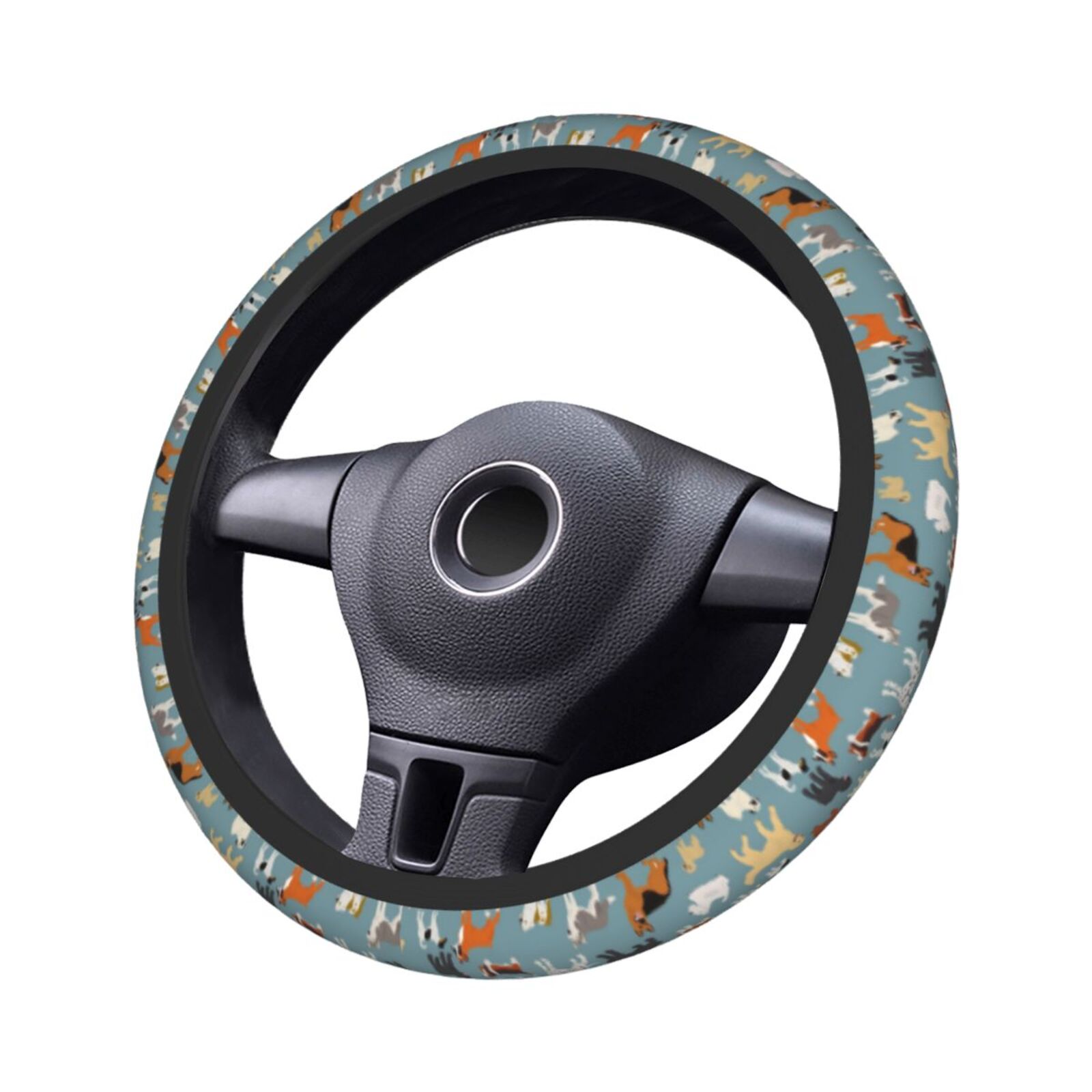Blauwe schattige honden patroo - Women'S Accessories Vans recensie en prijs