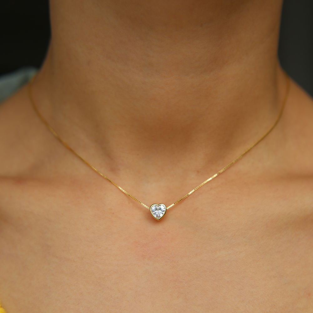 100% 925 Sterling Zilver Forev - Charm Necklace Dainty recensie en prijs