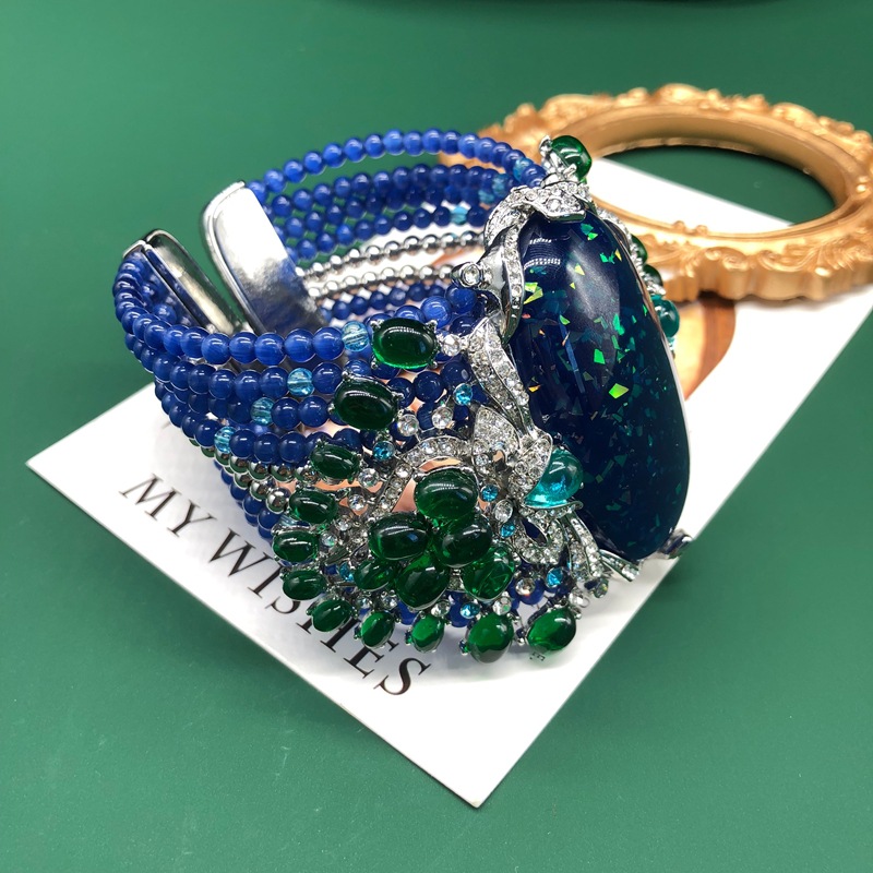 Luxe vintage armband met dikke - Resin Bangle Bracelet recensie en prijs