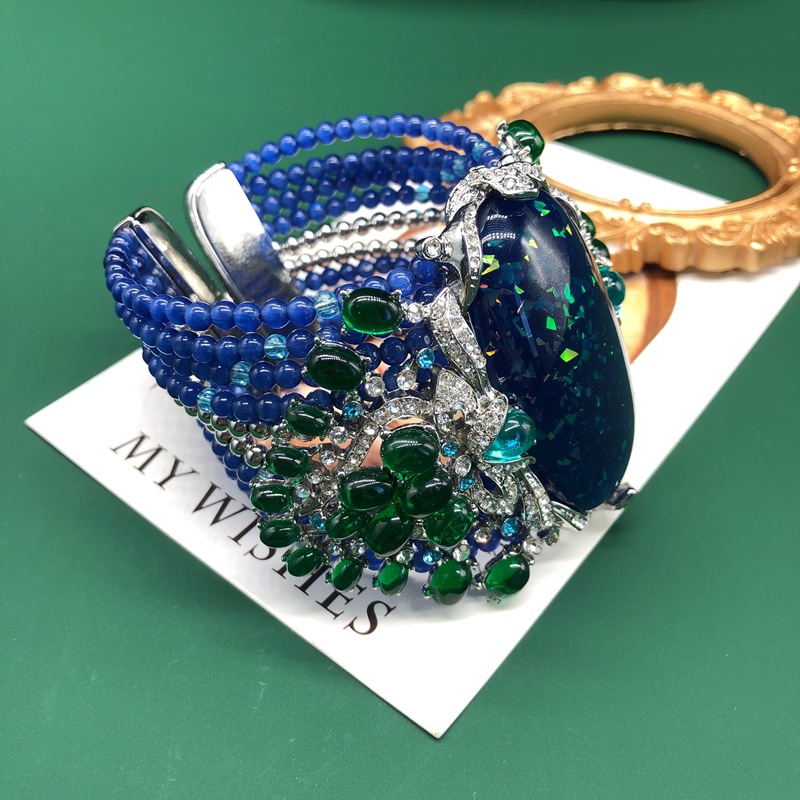Luxe vintage armband met dikke - Resin Bangle Bracelet recensie en prijs