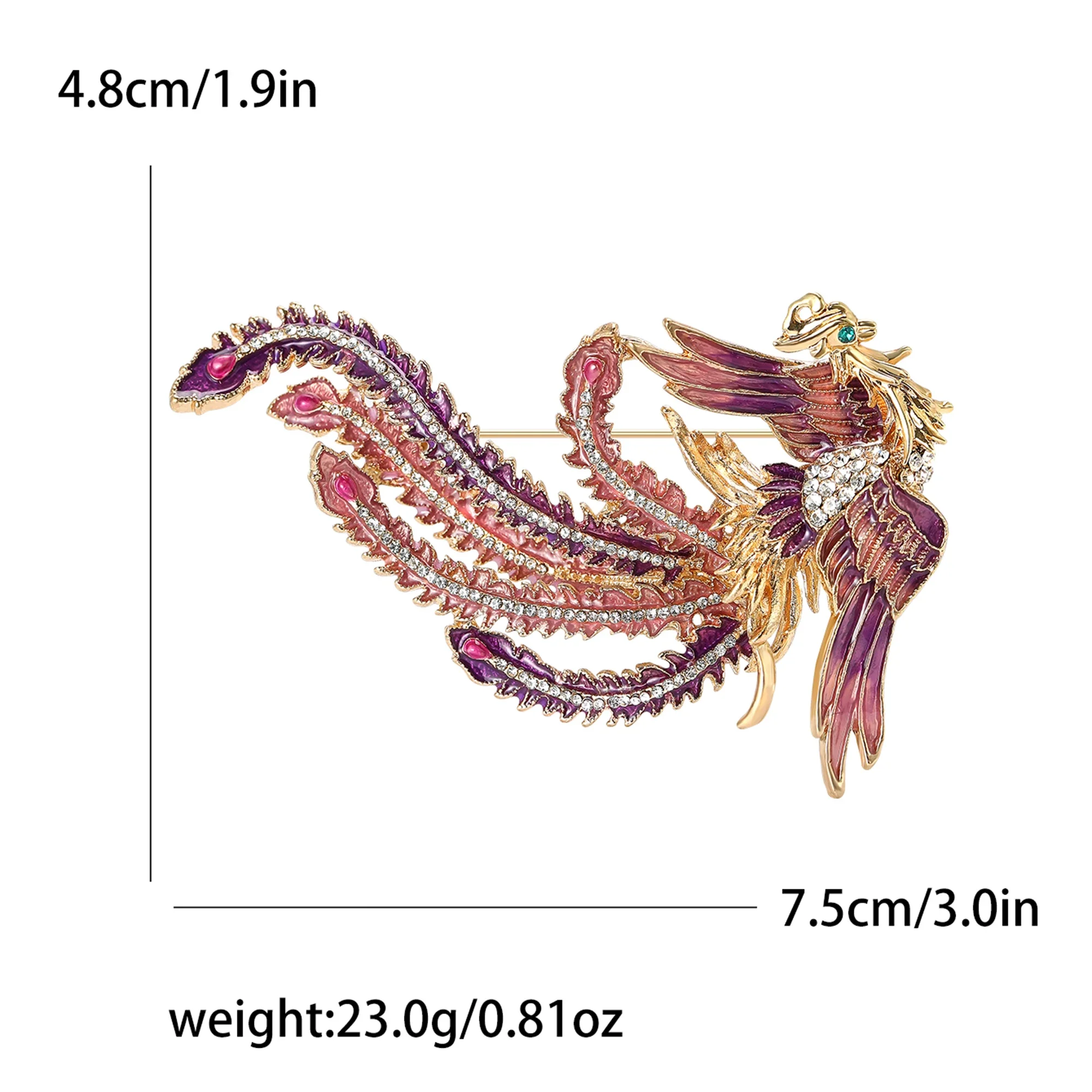 Strass Phoenix Broches Voor Vr - Women'S Accessories Categories recensie en prijs